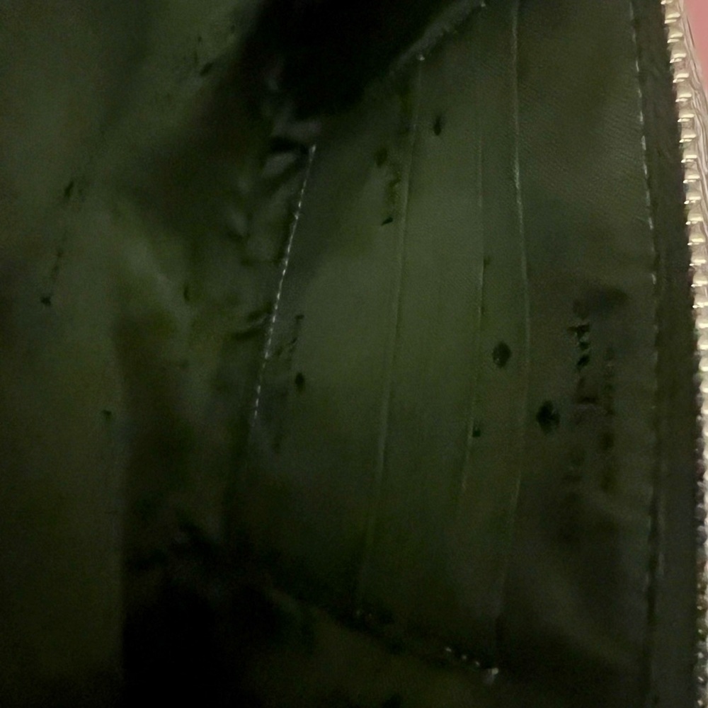 Kate Spade Forest Green Leather Pouch - Picture 6 of 8